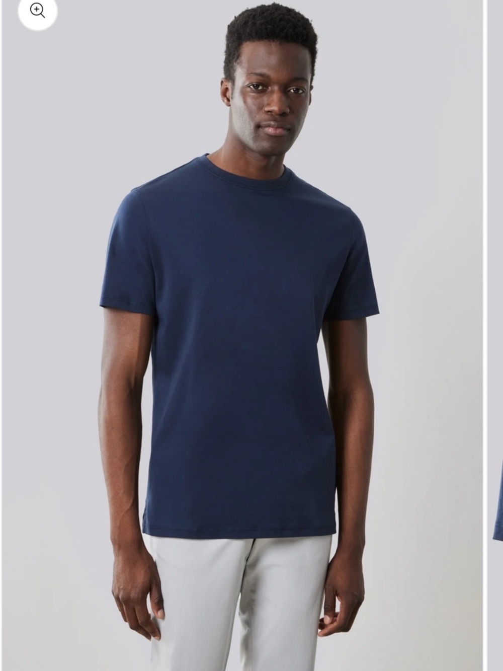 ⚡️Robert Barakett Men's Crew Neck Tee - Navy